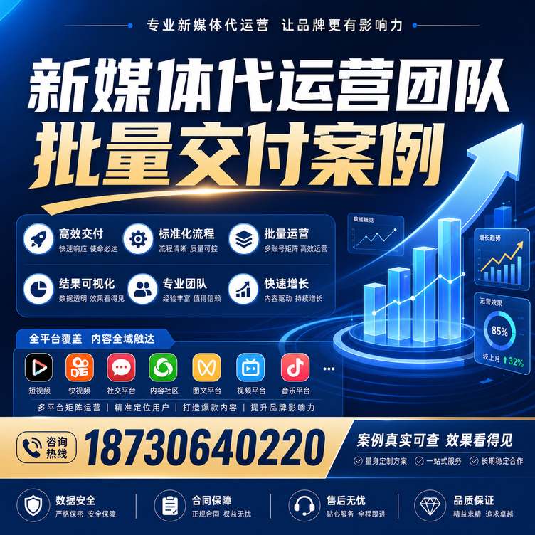克孜勒苏代运营公司多客户账号批量高效交付案例
