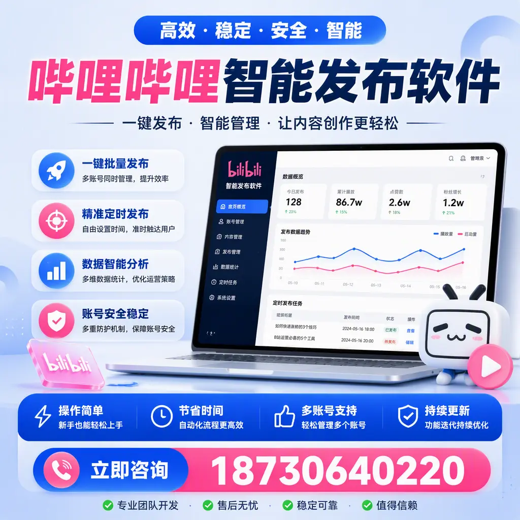 如何在 克孜勒苏 制定有效的哔哩哔哩智能发布策略